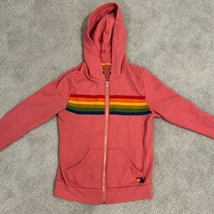 Aviator Nation size S zipper hoodie in great condition *missing hoodie string*